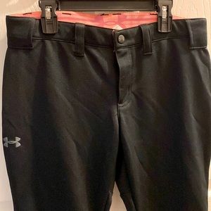 Under armour , softball pants, nwt, black